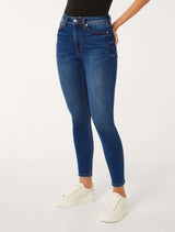 Nala Mid-Rise Skinny Jeans Forever New