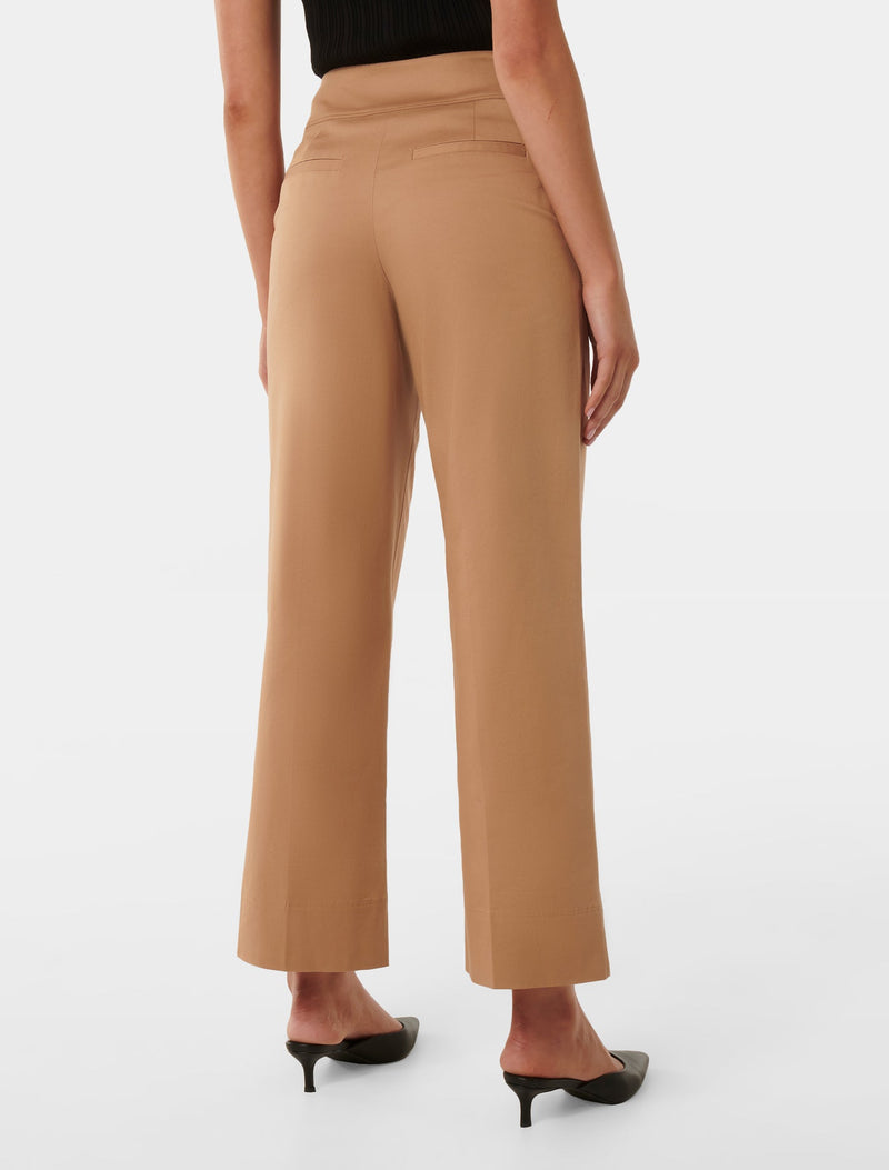 Cassandra Cropped Straight Pants