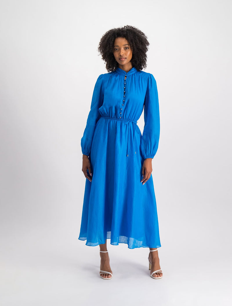 Gwen Button Up Midi Dress Forever New